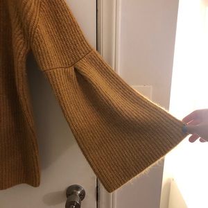 Deep Yellow Turtleneck Sweater